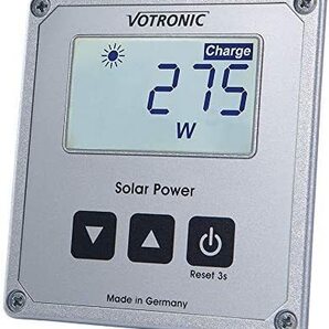 VOTRONIC ボトロニック ソーラーチャージャーモニターLCD Solar Computer S キャンピングカー、蓄電池、マリン用等に