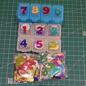 数字 アルファベット スパンコール 1.5cmくらい