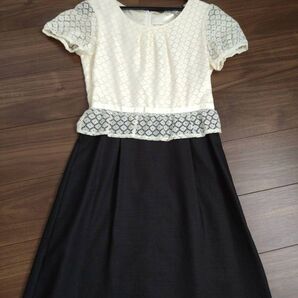 半袖 膝丈 ワンピース