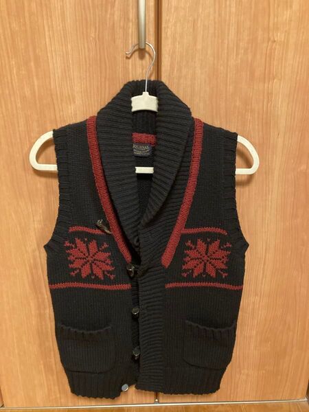 ジャーナルスタンダード ニットベスト Mサイズ 黒 JOURNAL STANDARD