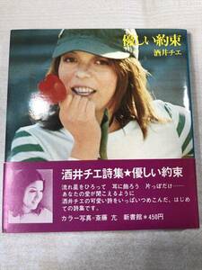 優しい約束　酒井チエ　新書館　1971年初版　送料300円　【a-5443】