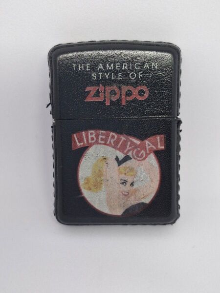 ZIPPO LIBERTYGAL (革巻き)