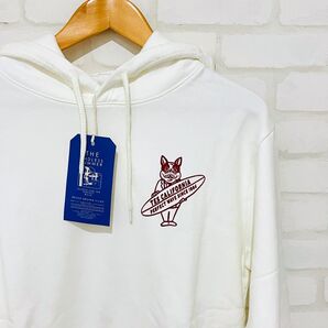 【新品タグ付!】TES エンドレスサマー フロッキープリントパーカー L