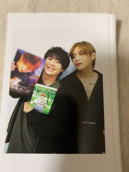 Hey!Say!JUMP チェキ風フォトカード 山田涼介 有岡大貴