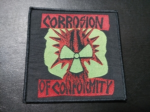 CORROSION OF CONFORMITY вышивка patch нашивка vintage design / suicidal tendencies s.o.d. anthrax c.o.c. d.r.i. slayer metallica