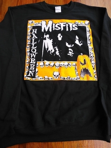 MISFITS スウェット トレーナー halloween 黒L ミスフィッツ / danzig samhain undead metallica anthrax s.o.d. pushead 