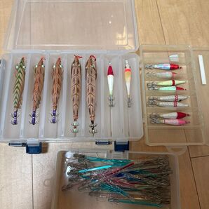 イカ釣り 船釣り セット スッテ エギ
