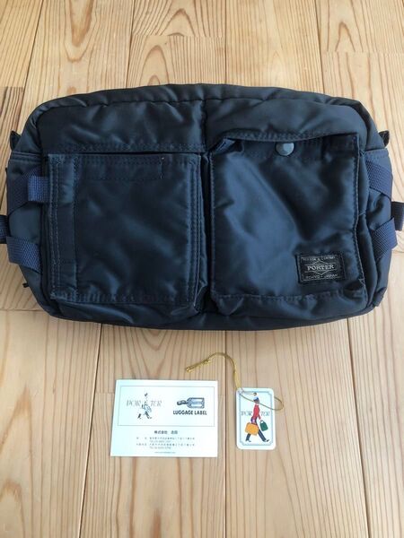 HEAD PORTER ポーター/吉田カバン 正規店購入 藤原ヒロシ ウエストバッグ ネイビー