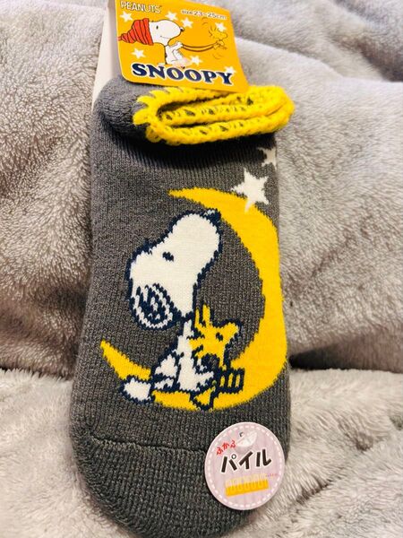スヌーピー パイルソックス 靴下 ソックス