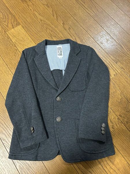 ビーミング バイ ビームス フォーマル グレー ブラザー ジャケット スーツ 110