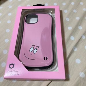 iFace First Class バーバパパ iPhone 13/14ケース (バーバパパ/フェイス) 未開封 ピンク