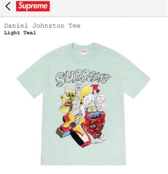 supreme Daniel Johnston Tee ライトティール Lサイズ
