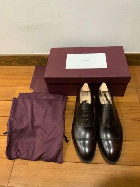 JOHN LOBB Philip Ⅱ / UK7 1/2 E / ダークブラウン