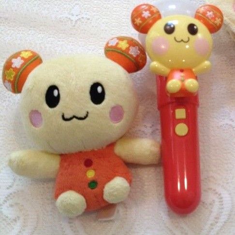 【電池同梱】うーたんのメロディマイク& ぬいぐるみ NHK いないいないばあ