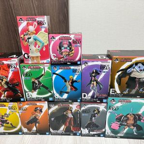 一番くじ RED ONE PIECE FILM RED フィギュア 全種コンプ 【新品未開封品】