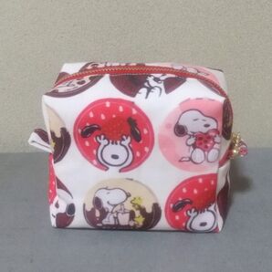 【ハンドメイド】スヌーピー ボックスポーチ