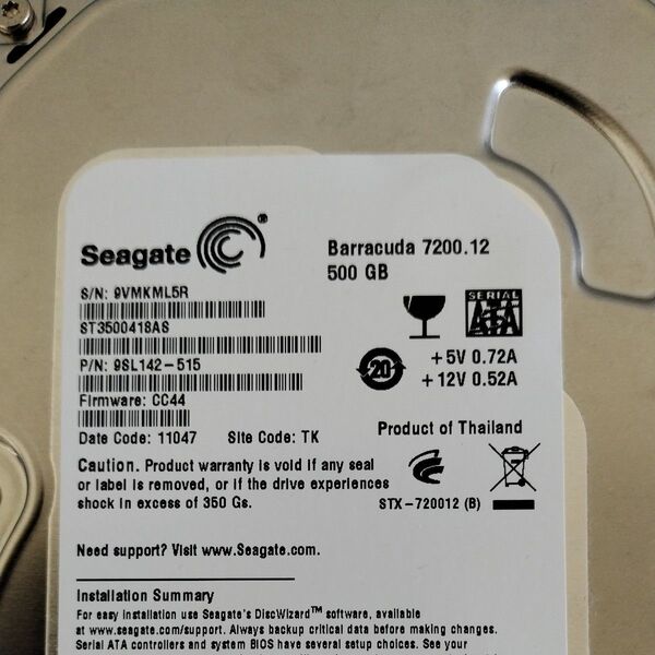 外付けハードディスクケース HDD 3台