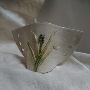 Art hand Auction ◎Handmade◎Vase◎Single flower vase◎G-538, furniture, interior, interior accessories, vase