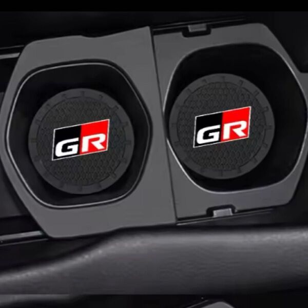 コースターGRロゴ 2個