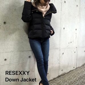 【美品】RESEXXY ショートダウン