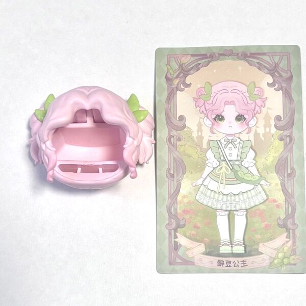 リロロ 童話の家 エンドウ豆のお姫様 髪型 & カード