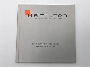 HAMILTON　ハミルトン　無記名ギャランティ　純正品