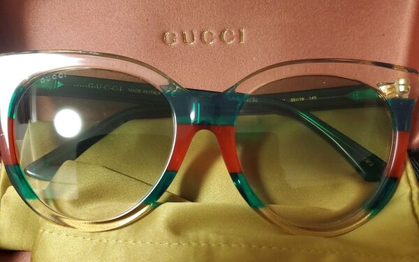 金額確定超美品ミケーレデザインGUCCIシェリーラインサングラス