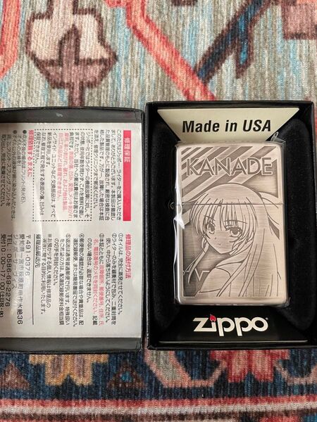 【限定品】Angel Beats! 立華かなで ZIPPO