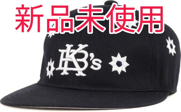 【新品未使用】KEBOZ×NICKGEAR Logo BASE BALL CAP ネイビー キャップ ケボズ コラボ