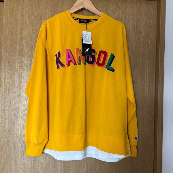 KANGOL Mサイズ 男女兼用 ロンT 未使用 タグ付き