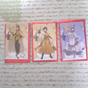 魔道祖師 風月同天 箔押し風イラストカード 金家B
