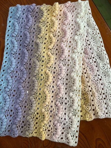 (値下げ中)ハンドメイド ショール マフラー マルチカバー