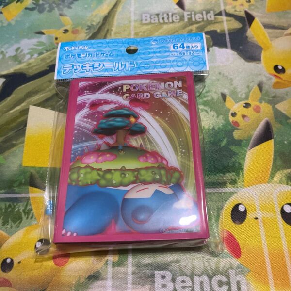 ポケモンカード デッキシールド スリーブ キョダイマックス 不思議な森の正体 カビゴン