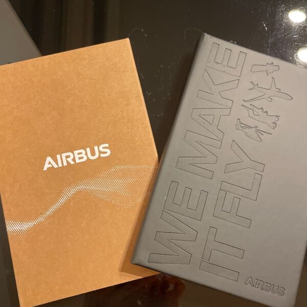 エアバス AIRBUS ノート 航空機 ボールペン 非売品