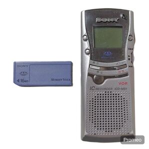 SONY メモリースティックICレコーダー ICD-MS1 メモリースティック16MB付属 ソニー 取扱説明書あり