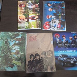 世界の終わり SEKAINOOWARI クリアファイル5枚セット おまけつき