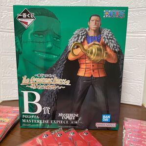 ワンピースフィギュア一番くじ B賞クロコダイルと下位賞多数。J賞とI賞