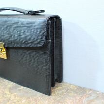 GIANNI VERSACE LEATHER BUSINESS BAG STYLED IN ITALY/ジャンニヴェルサーチレザービジネスバッグ_画像3