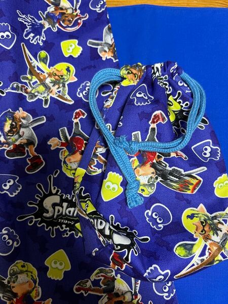 スプラトゥーン☆ランチョンマット・巾着