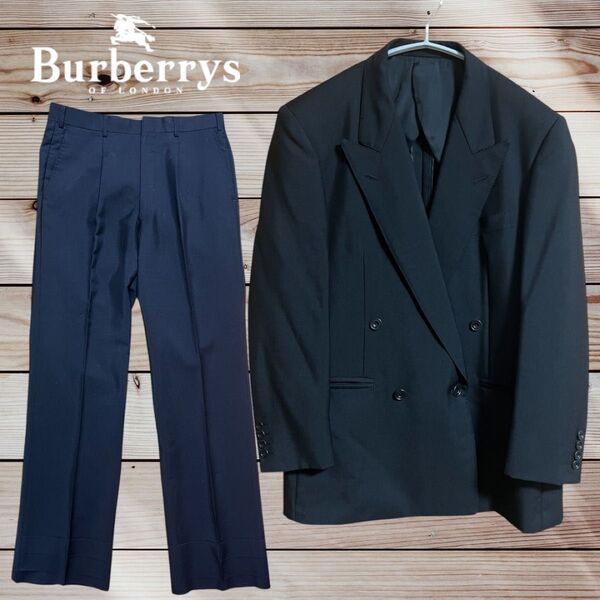 90’s Burberrys ダブルブレストジャケット スラックス セットアップ