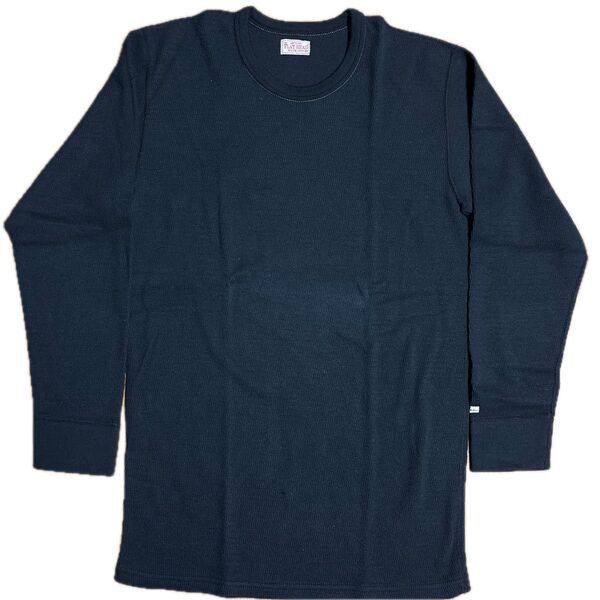 新品 THE FLAT HEADフラットヘッド サーマル Tシャツ ブラック