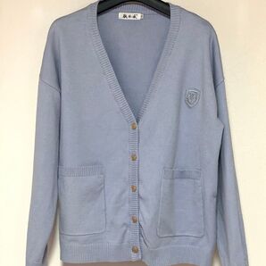 カーディガン 水色 女子制服