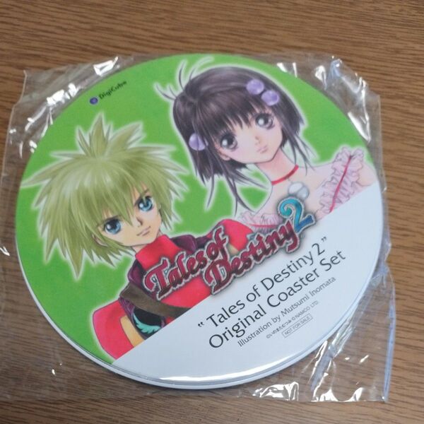 テイルズオブデスティニー2 コースターセット デジキューブ