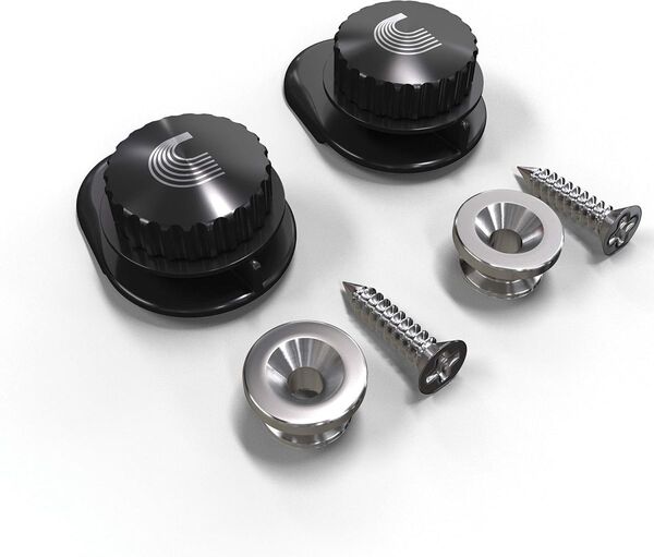 D'Addario Planet Waves Universal Strap Lock System Nickel #PWAVE-USLOCK-NI