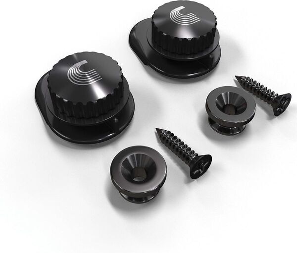 D'Addario Planet Waves Universal Strap Lock System Black #PWAVE-USLOCK-BLACK