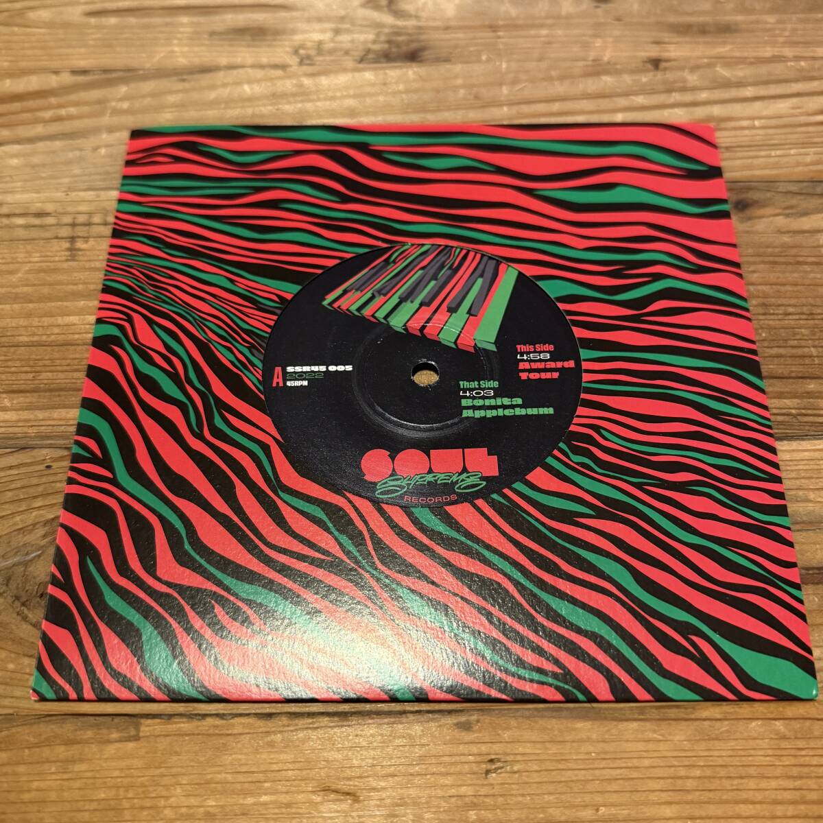 Soul Supreme 7inch 45 hiphop record レア盤 Soul Supreme 7inch 45 hiphop record レア盤 Soul Supreme