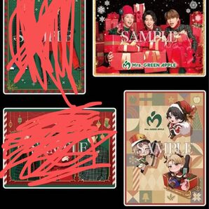 ミセスグリーンアップル ビジュアルシート