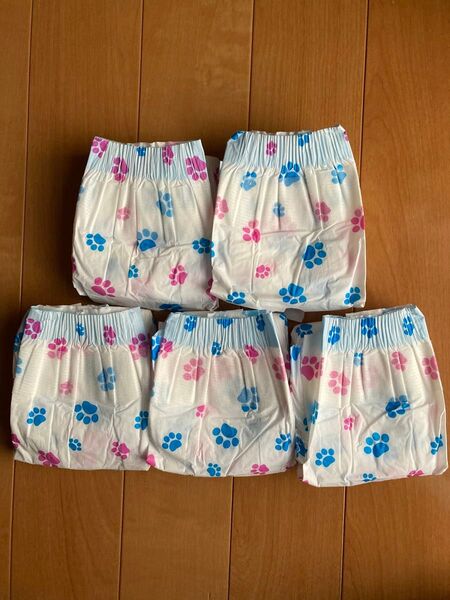 紙オムツ 犬用 Lサイズ 小〜中型犬用 5枚
