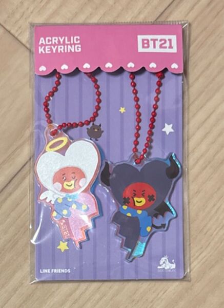 BT21 Angel&Villain アクリルキーリング TATA