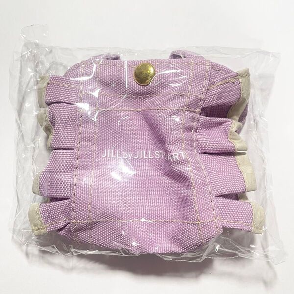 JILL BY JILLSTUART ジルスチュアートミニフリルトートバッグ パープル
